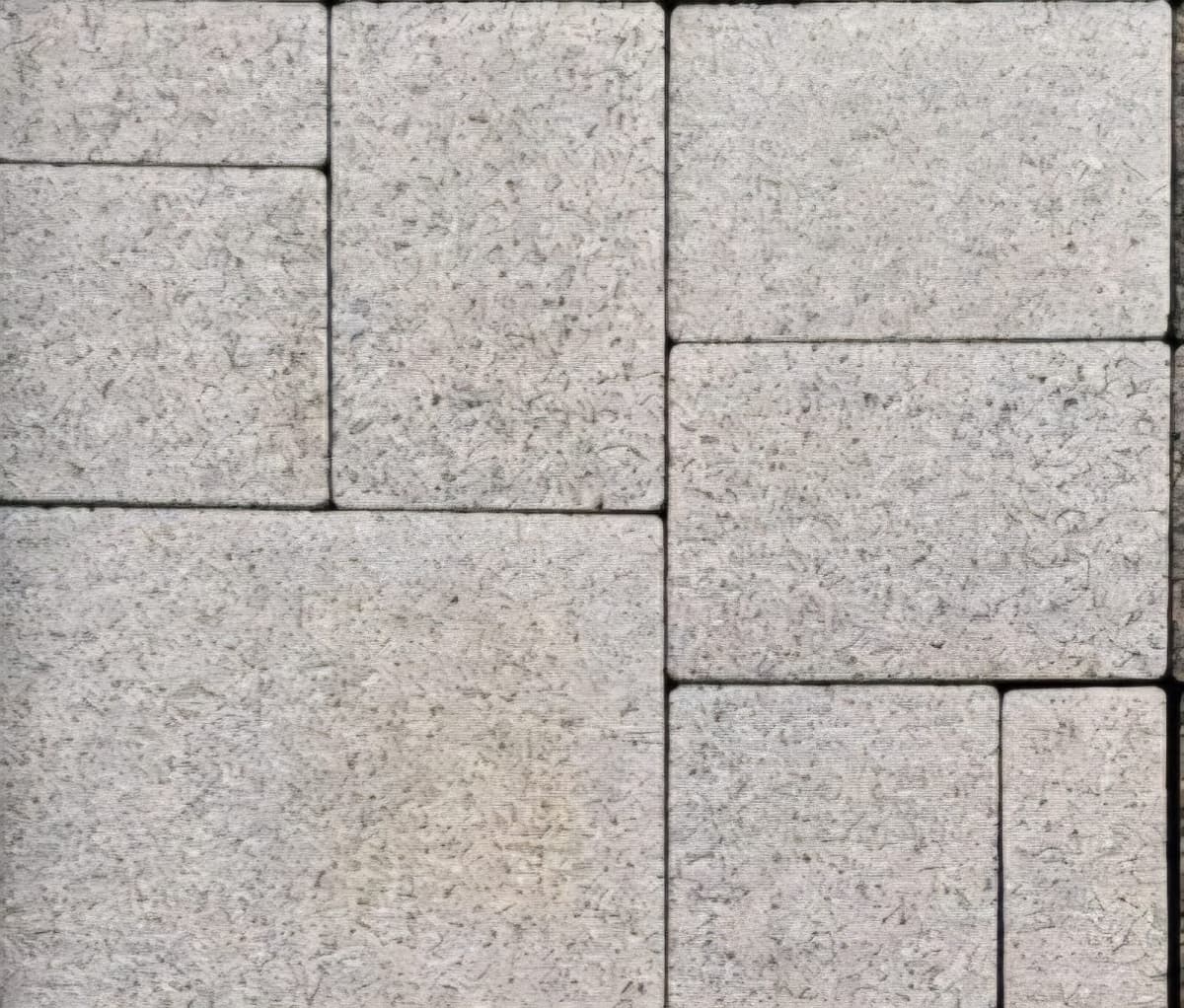 Тротуарная плитка Штеингот Колормикс Бьянко Неро, 60 мм