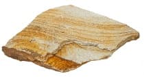 Песчаник желто-рыжий с разводами. Размер 4,0-5,0 см.