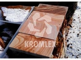 Песчаник желтый с разводом плитка полированная