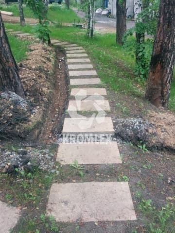 Песчаник серо-бежевый гранитный форматный плитка