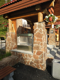 Песчаник красный (серо-зеленый обожженный)