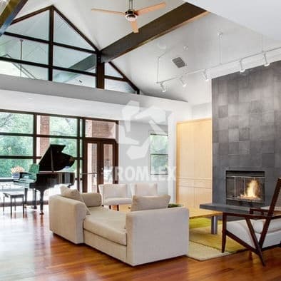 Сланец графитовый (серо-черный) плитка 150х150 мм