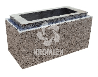 Блок для столба забора 400x200x200 мм