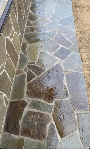 Серо-зеленый дорожка 3