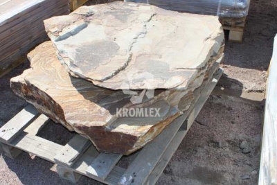 Песчаник плитняк цветной