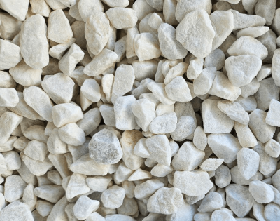 Крошка мраморная белая