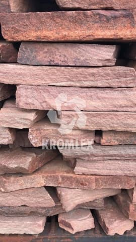 Песчаник желтый (малиновый) обожженный