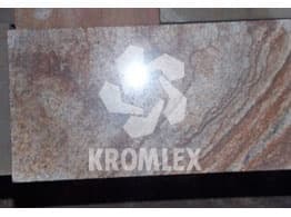 Песчаник темно-желтый с разводами плитка полированная