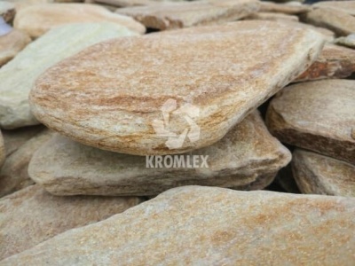 Златолит желтый галтованный