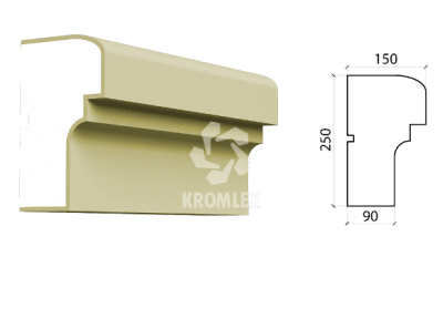 Подоконник PDF-340