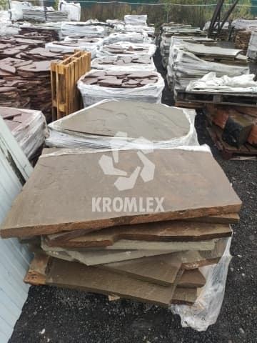 Песчаник серо-зеленый форматный