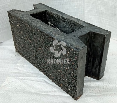 Блок цокольный 400х200х170мм фактура ГАББРО-ДИАБАЗ