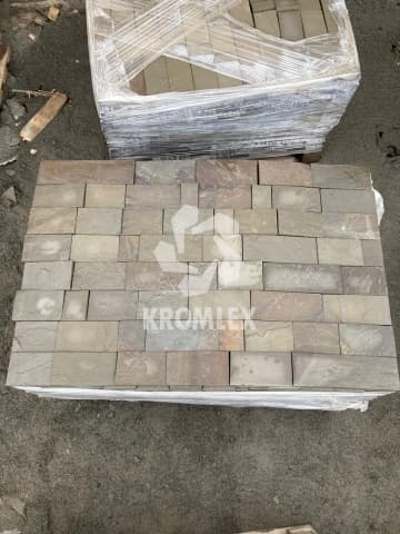 Песчаник серо-зелёный плитка