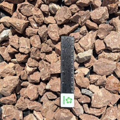 Крошка мраморная розовая