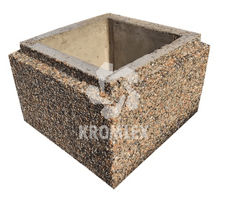 Блок для столба забора 300x300x200 мм