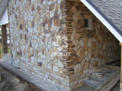 Песчаник желто-белый