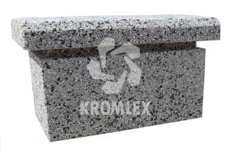 Колпак на столб забора 4-х скатный 450х250х50 мм 