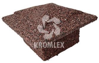 Колпак на столб забора 4-х скатный "Медуза" 450х450х110 мм