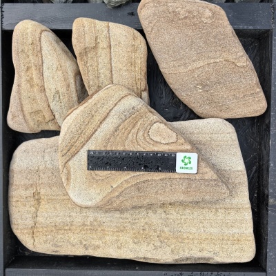 Булыжник песчаник с разводами